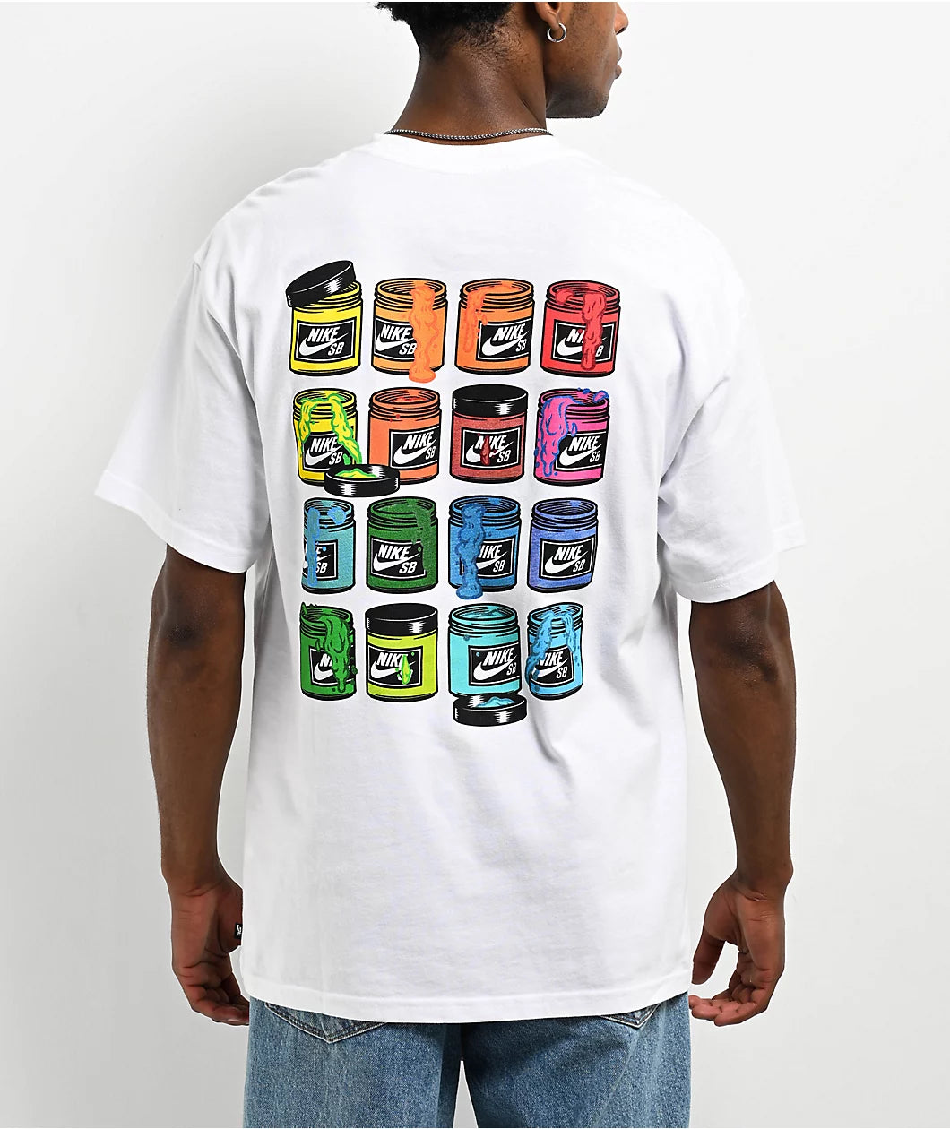Nike SB Paint Cans Black T-Shirt
