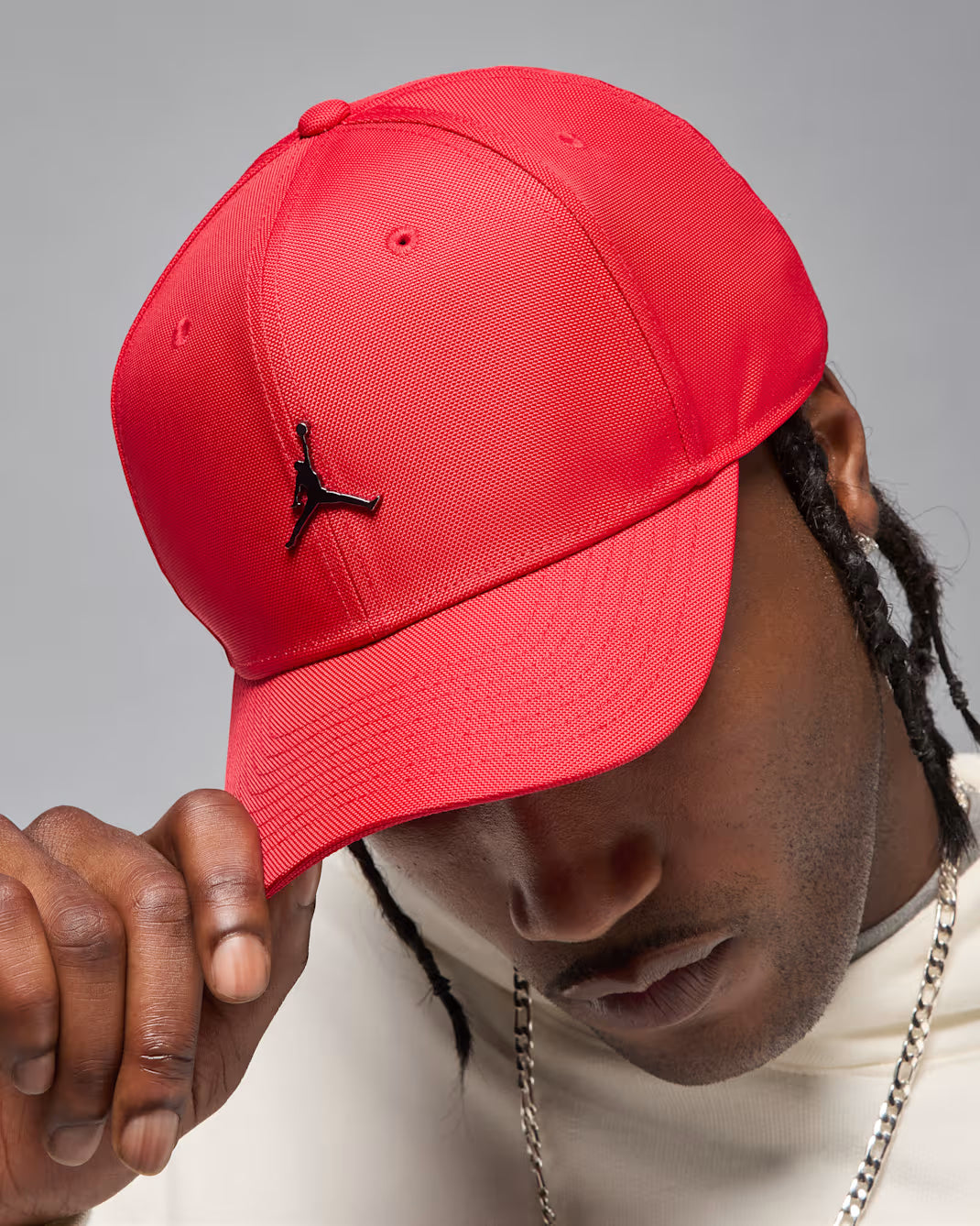 Materiales reciclados  Jordan Rise Gorra con estructura con Jumpman metálico