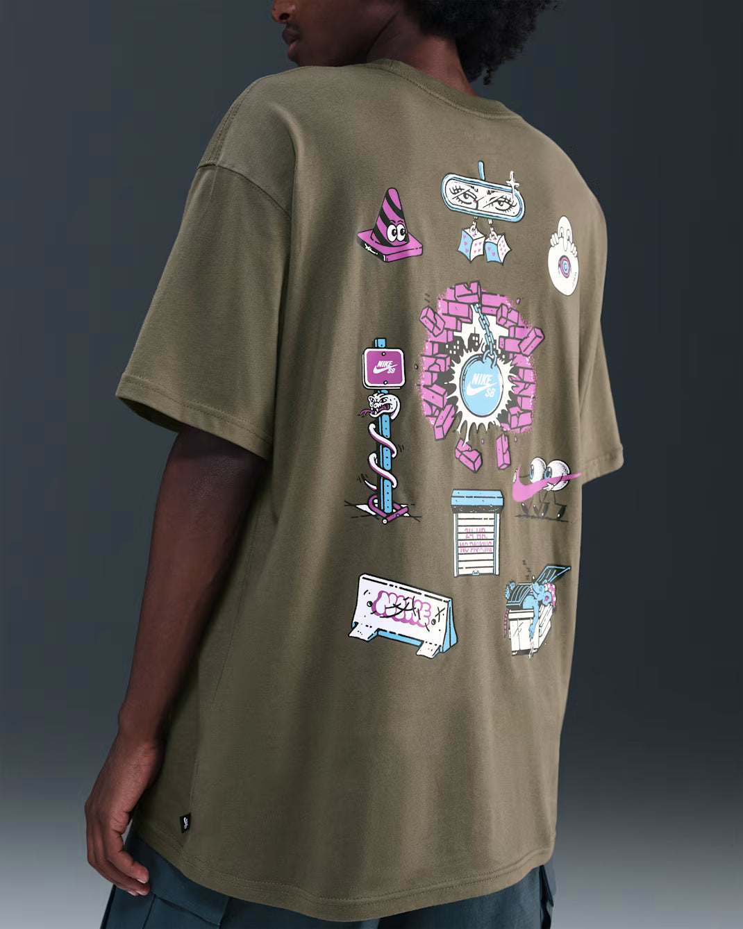 Nike SB Playera de skateboarding Max90