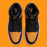 Air Jordan 1 Mid «Naranja intenso»