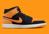 Air Jordan 1 Mid «Naranja intenso»