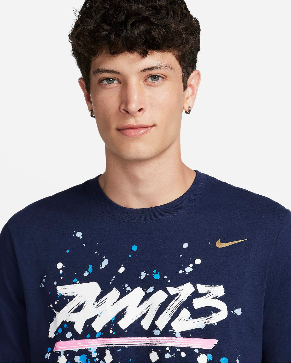 Alex Morgan Playera de fútbol Nike para hombre