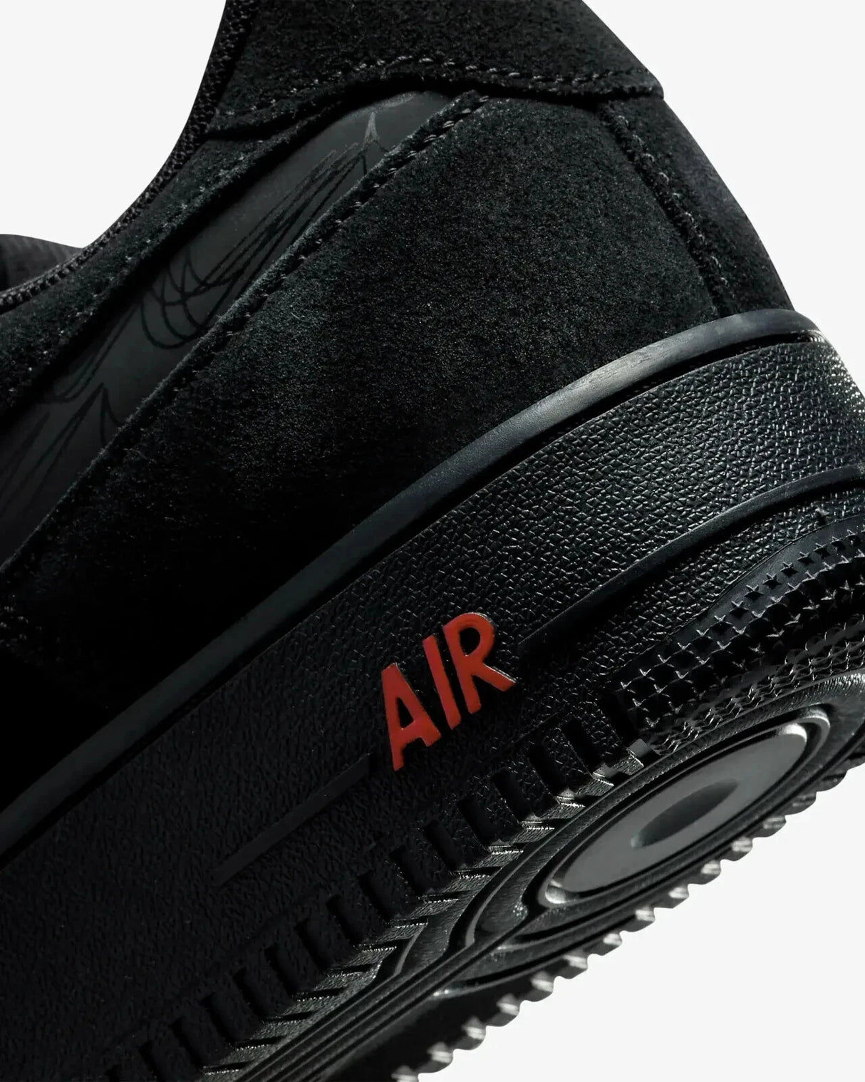 Nike Air Force 1 Low Multi-Swoosh Negro