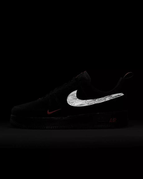 Nike Air Force 1 Low Multi-Swoosh Negro