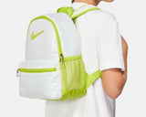 Mini Mochila Nike Brasilia JDI AIR Blanca/Verde Atómica