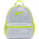 Mini Mochila Nike Brasilia JDI AIR Blanca/Verde Atómica