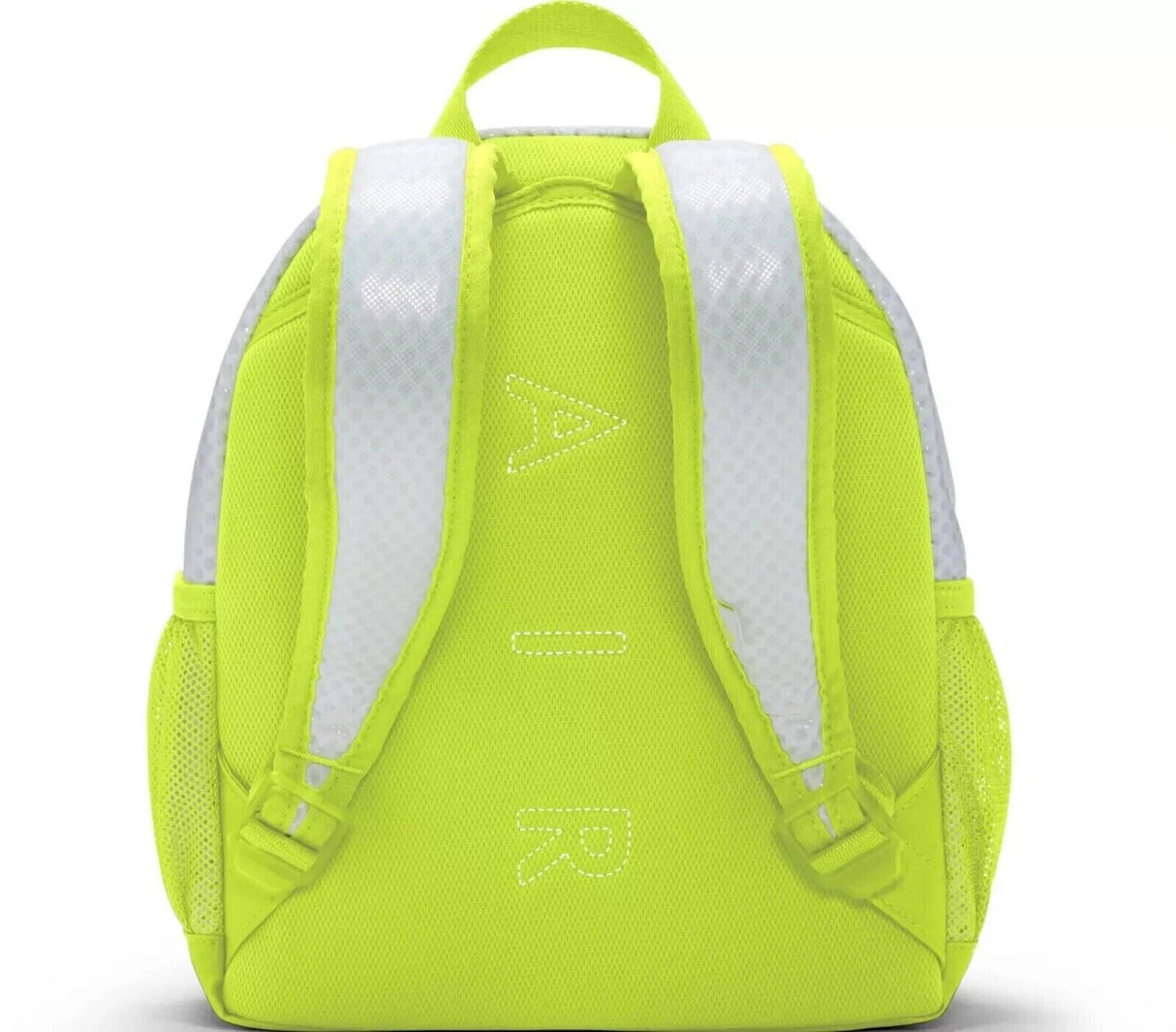 Mini Mochila Nike Brasilia JDI AIR Blanca/Verde Atómica